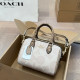 Apricot Casual Letters Patchwork Zipper Contrast Bags