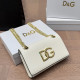 White Street Letters Patchwork Metal Accessories Trim Bags