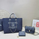Black Daily Letters Patchwork Chains Bags