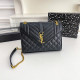 Black Casual Solid Color Metal Accessories Trim Chains Texture Bags