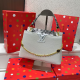 White Casual Solid Color Patchwork Chains Bags