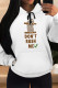 White Brown Casual Animal Print Cartoon Print Draw String Pocket Hooded Tops