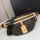 Black Brown Daily Letters Zipper Bags