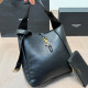 Black Street Solid Color Metal Accessories Trim Adjustable Bags