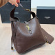 Brown Street Solid Color Metal Accessories Trim Adjustable Bags