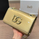 Gold Daily Solid Color Metal Accessories Trim Bags