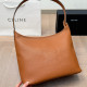 Orange Casual Solid Color Zipper Embossed Bags