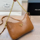 Orange Casual Solid Color Patchwork Zipper Texture Bags