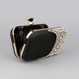 Gold Vintage Patchwork Hot Drill Bags