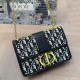White Black Daily Letters Patchwork Contrast Bags