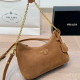 Ginger Casual Solid Color Chains Zipper Texture Bags