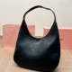 Black Street Letters Zipper Embossed Bags