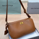 Orange Casual Solid Color Patchwork Zipper Bags