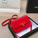 Red Casual Solid Color Metal Accessories Trim Adjustable Bags