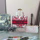 Red Street Butterfly Heart Shaped Letters Patchwork Contrast Bags