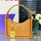 Light Orange Casual Solid Color Patchwork Zipper Bags
