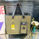 Black Casual Letters Patchwork Zipper Contrast Bags
