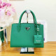 Green Street Solid Color Patchwork Zipper Bags