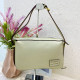 Apricot Casual Solid Color Patchwork Zipper Adjustable Bags