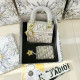White Blue Casual Letters Patchwork Contrast Bags