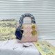 Pink Celebrities Solid Color Patchwork Texture Bags