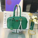 Green Casual Solid Color Patchwork Zipper Adjustable Bags