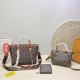 Orange Brown Casual Letters Patchwork Zipper Contrast Bags
