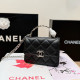 Black Celebrities Solid Color Patchwork Chains Texture Bags