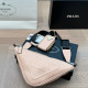 Pink Street Letters Zipper Embossed Bags