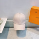 White Casual Letters Distressed Hat