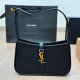 Black Street Solid Color Patchwork Adjustable Bags