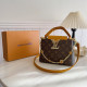Yellow Casual Letters Patchwork Chains Bags