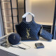 Black Daily Letters Metal Accessories Trim Chains Texture Bags