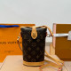 Brown Street Letters Patchwork Contrast Bags