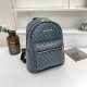 Black Casual Letters Patchwork Zipper Contrast Bags
