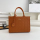 Orange Casual Solid Color Patchwork Zipper Texture Bags
