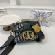 Black And White Casual Letters Patchwork Contrast Adjustable Bags