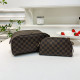 Brown Daily Plaid Patchwork Zipper Contrast Bags
