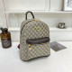 Brown Casual Letters Patchwork Zipper Contrast Bags