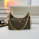 Apricot Street Letters Patchwork Zipper Contrast Bags