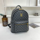 Black Street Plaid Patchwork Zipper Contrast Bags