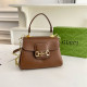 Brown Casual Solid Color Metal Accessories Trim Chains Bags