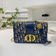 Blue Black Casual Letters Patchwork Contrast Adjustable Bags
