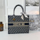 Blue Black Daily Letters Patchwork Contrast Bags