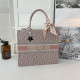 White Pink Daily Letters Patchwork Contrast Bags