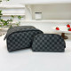 Black Daily Plaid Patchwork Zipper Contrast Bags