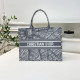 White Daily Letters Patchwork Contrast Bags