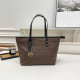 Black Brown Street Letters Patchwork Zipper Contrast Bags