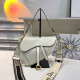 White Daily Letters Irregular Embossed Bags