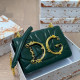 Green Casual Letters Metal Accessories Trim Bags